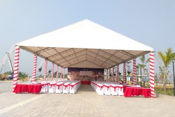 Cho thuê nhà giàn không gian, nhà bạt đám cưới